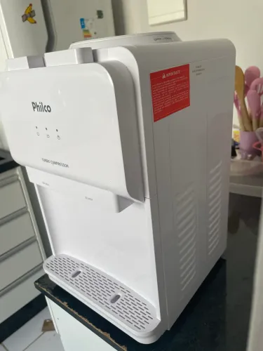 Bebedouro Philco Pbe11 Branco Natural E Gelada