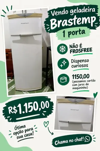 Geladeira Brastemp