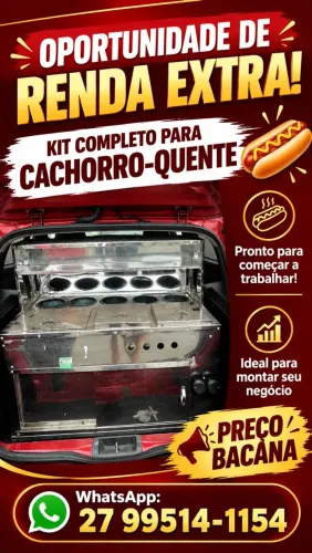 Kit pra cachorro quente