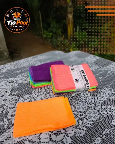 Kit 5 Panos de Microfibra Alta Absorção