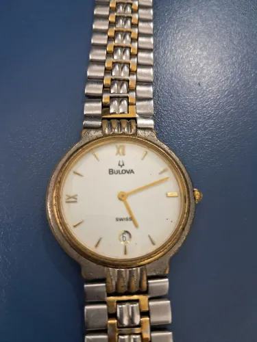 Relógio Bulova stainless steel back modelo 1478
