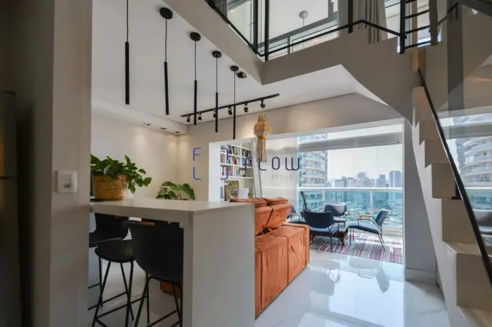 Apartamento Para Venda Pinheiros, 1 Quartos, 1 Suíte, 2 Vagas, 56m² - (condomínio Summit P
