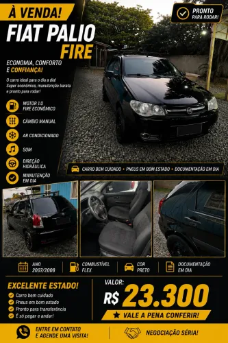 Fiat Palio Celebration 1.0 Fire Flex 8V 4P 2007