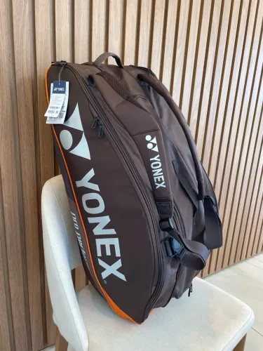 Raqueteira Yonex Ezone Brown X9 Nova 