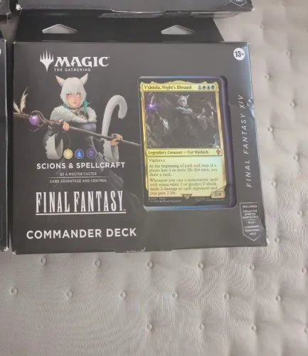 Deck Y'Shtola Final Fantasy Magic the gathering - lacrado (sem o sample booster)