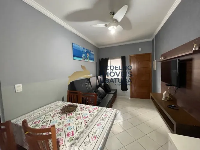 Apartamento à venda com 2 dormitórios (1 suíte) e piscina na Praia do Itaguá - Ubatuba SP