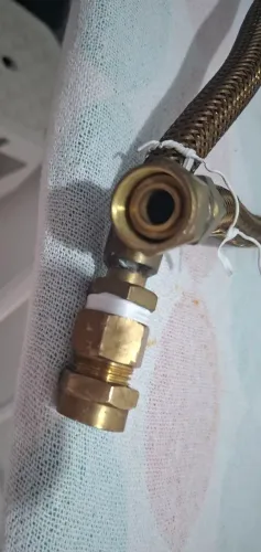 MANGUEIRA FLEXIVÉL DE COBRE P/ GAS ENCANDO / 6  bicos Injetores