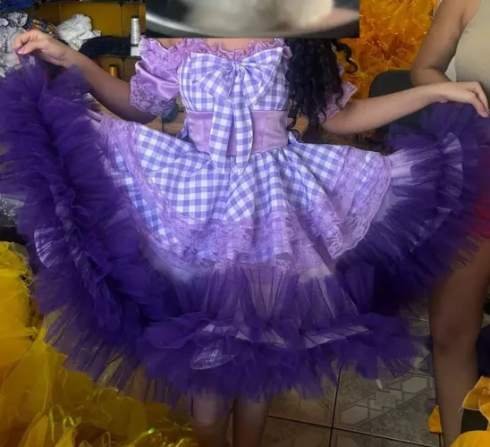 Traje de quadrilha tamanho P
