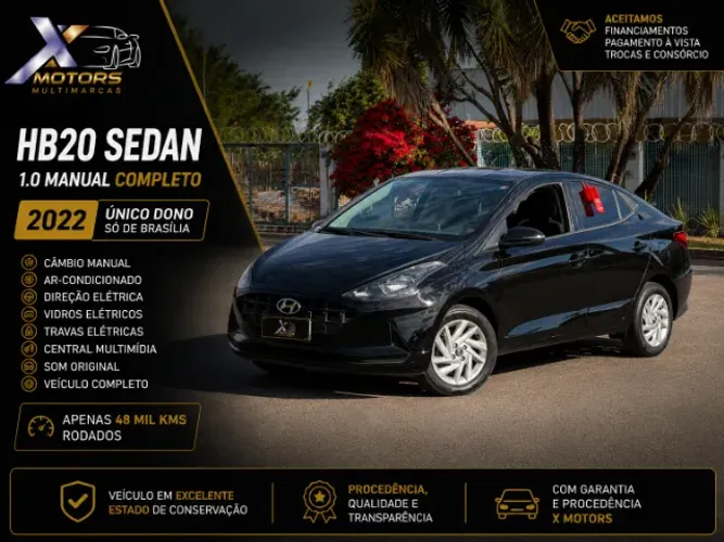 Hyundai HB20S Evolution 1.0 Flex 12V MEC 2022