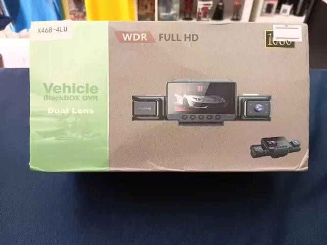 DASHCAM X468-4LU - VEHICLE BLACKBOX DVR DUAL LENS