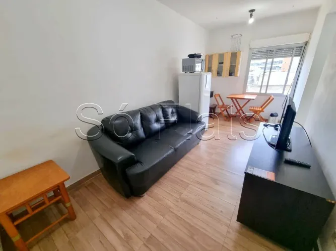 Flat São Paulo Suite Service disponível para locação 1 dorm 1 vaga de garagem