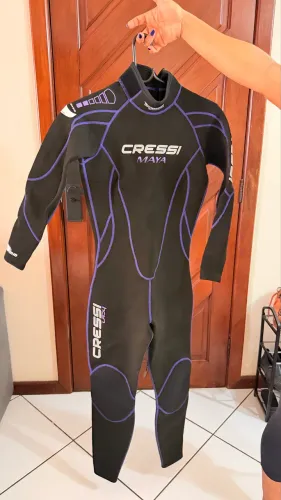 Roupa De Mergulho Cressi Maya Feminina Neoprene 2,5mm - S/2