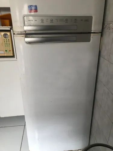 Geladeira/Refrigerador Electrolux Frost Free - Duplex 430L Celebrate Blue Touch DF50