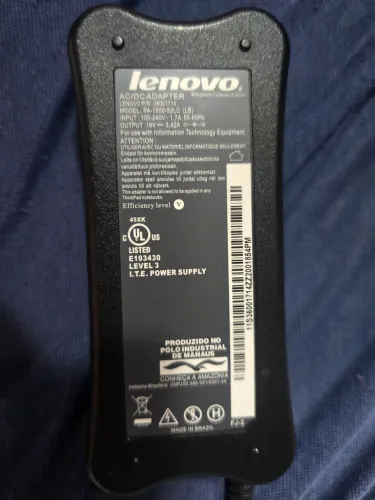 Carregador Notebook Lenovo
