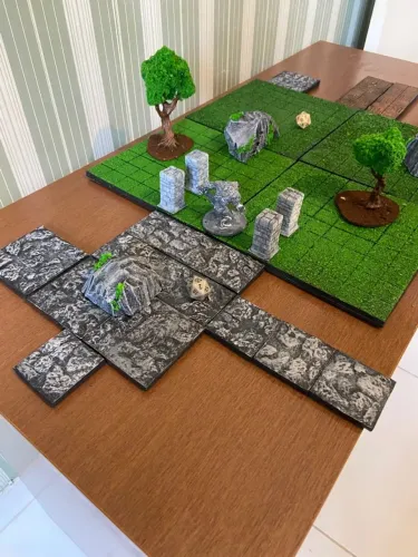Kit Cenário 3D para RPG