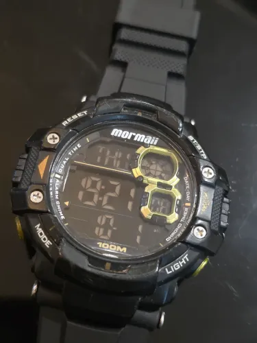 Relógio Masculino Technos Mormaii Acqua Pro Digital 100M Presença Tática e Robustez 55mm