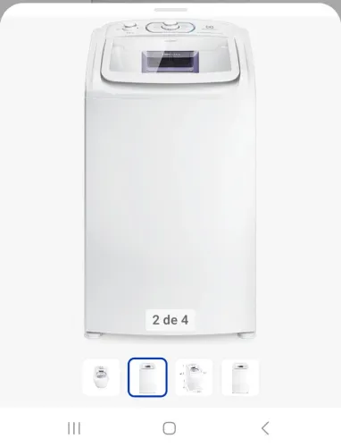 Lavadora Electrolux 