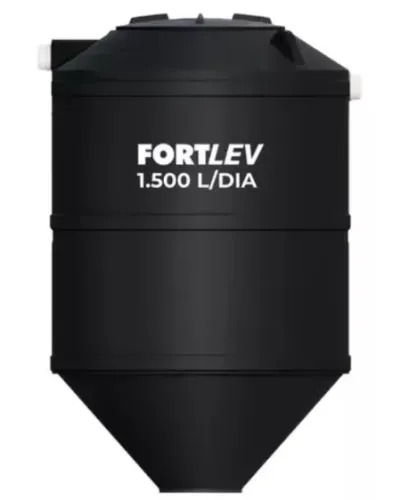 Fossa Séptica Fortlev 1.500 Litros - Pronta para Instalar