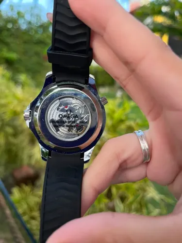 ÔMEGA SEAMASTER FUNDO DE VIDRO