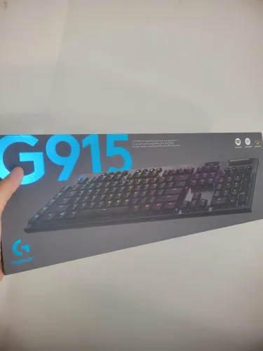 Teclado gamer sem fio Logitech G915 