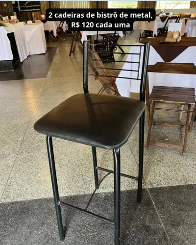 Banquetas altas - bancos de bistrô