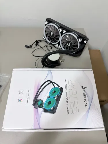 Water Cooler Rise Mode ARGB 240mm | AMD/Intel | + Brinde