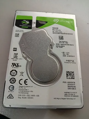 Hd Notebook 500 Giga Seagate..