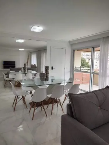 Aluga Apartamento - 128m² - Centro - Santo André/SP - Mobiliado