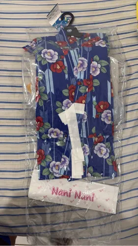Kimono Tradicional Infantil Japonês - Importado do Japão
