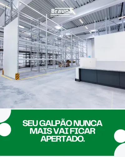Porta-paletes para Estoque Seguro