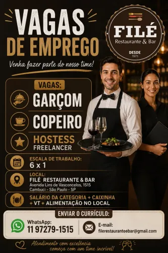 Vagas de emprego