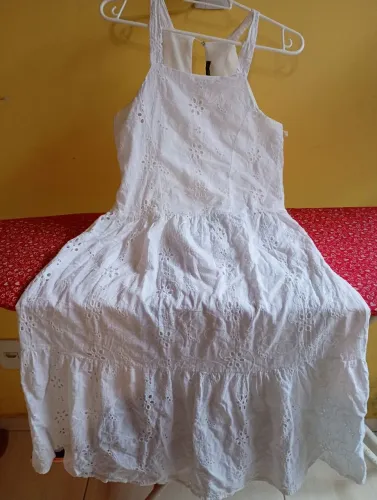 Vestidos cambraia infantil e adolescente 