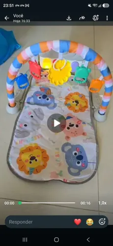 Tapete musical infantil