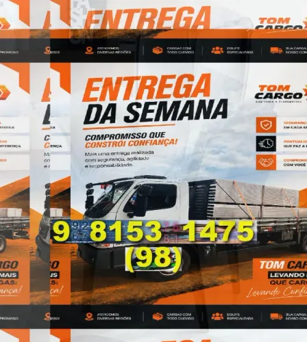 Mudança? Precisando de frete? Transporte rápido e confiável para você!