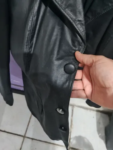 Jaqueta de couro