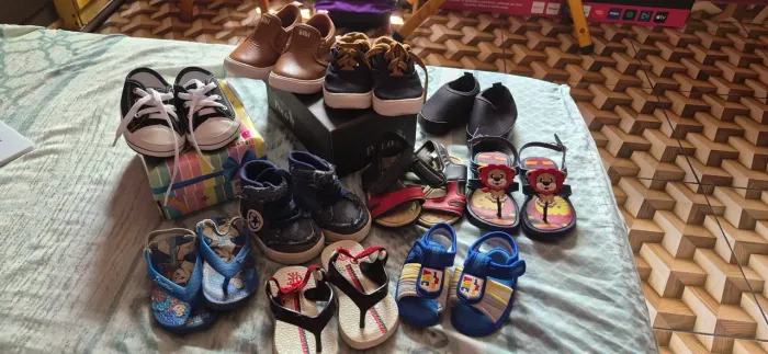 Sapatos para bebê de até 1 ano
