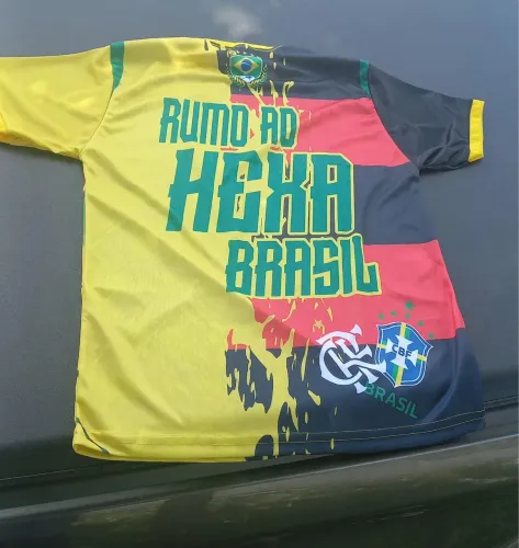 CAMISA FLA / BRASIL PRA COPA 