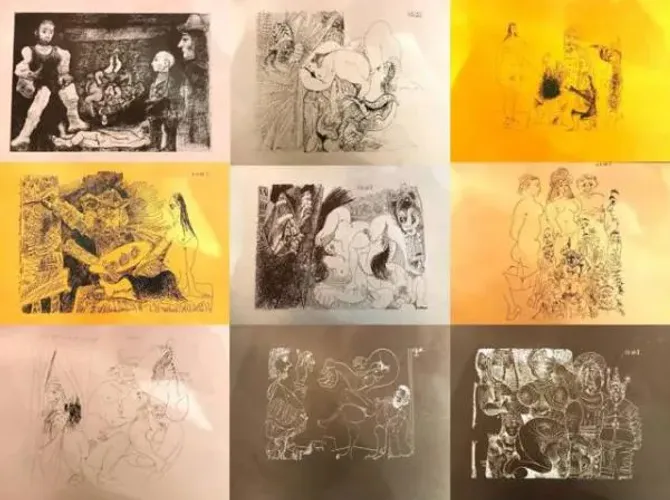 COLEÇÃO DE GRAVURAS DE PABLO PICASSO