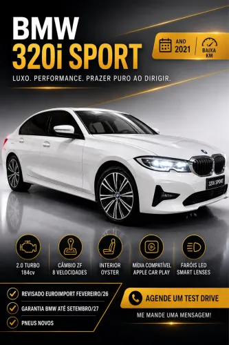 BMW 320I A Modern/sport TB 2.0/a.flex 16V 4P 2021