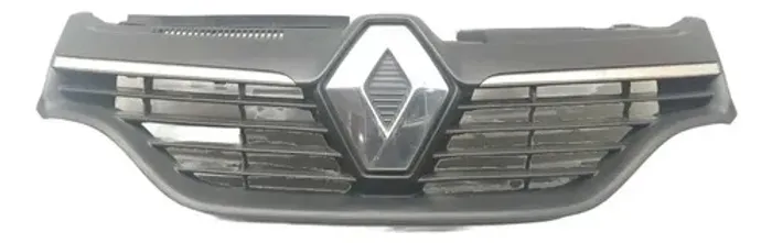 Grade Dianteira Renault Logan 2019 Preto Fosco