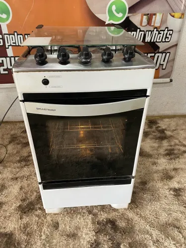 Fogão 4 bocas Brastemp ótimo ( entrego)