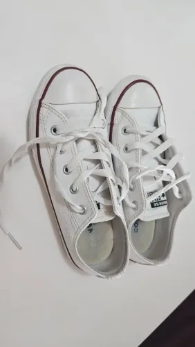 Tênis all star branco infantil