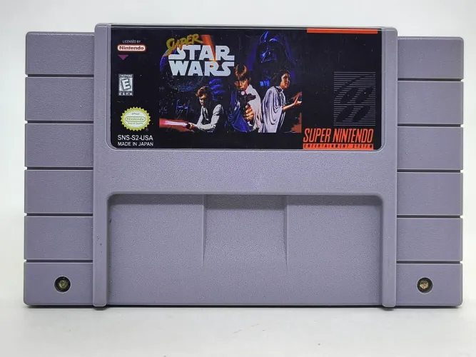 Super Star Wars original (RELABEL) - Super Nintendo