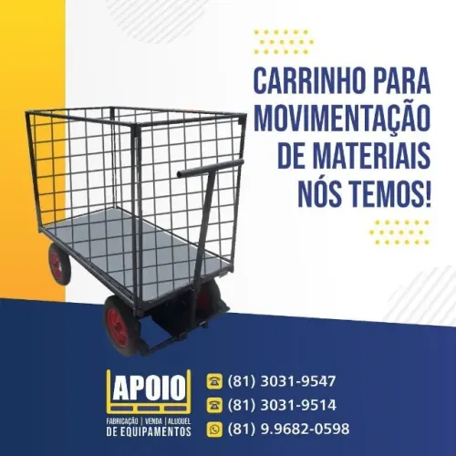 CARRO PARA MOVIMENTAÇÃO