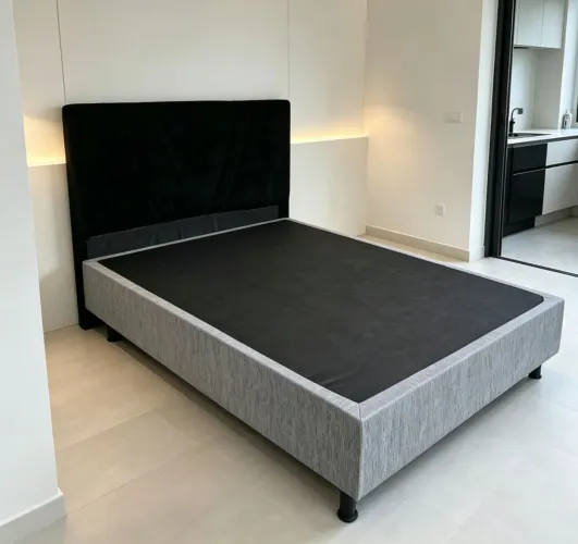 Cama Box base casal+cabeceira.Entrego