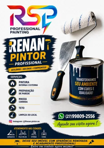 Pintor Profissional | Melhor Preço 