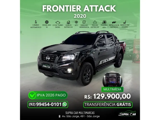 Nissan Frontier Attac.cd 4X4 2.3 Bi-TB Die. AUT 2020