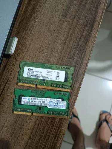 2 pente de 2gb DDR3 PARA NOTEBOOK