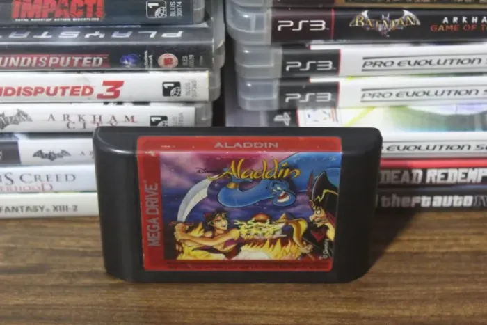 Aladdin Original Mega Drive TecToy - Cartucho Original Sega
