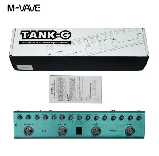 Pedaleira Tank G M-vave NUNCA USADA (NOVA)